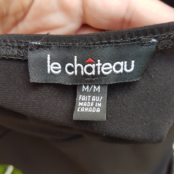 🌏 Le Chateau - Vintage Halter Dress Y2K Fairy Midi Dress - Size Medium - Picture 6 of 11